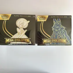 LOT OF 2 Pokemon Mega Evolution ETB Sealed Boxes - Image 1