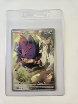 Pokemon TCG - N's Zorua SVP 189 Black Star Promo - Journey Together ETB - NM - Image 1