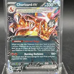 Charizard ex Pokemon Scarlet & Violet Black Star Promo #196 - Image 1