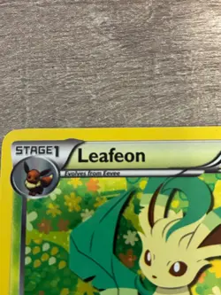 2013 POKEMON BLACK STAR PROMO LEAFEON [STAGE 1] #BW87 HOLO FOIL - Image 2