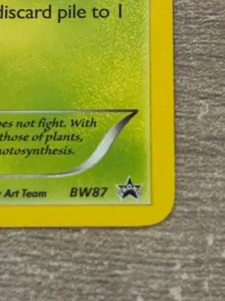 2013 POKEMON BLACK STAR PROMO LEAFEON [STAGE 1] #BW87 HOLO FOIL - Image 3