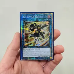 Yu-Gi-Oh! S:P Little Knight MP25-EN047 * Starlight Rare * 1st Edition NM - Image 3