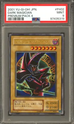 Yu-Gi-Oh Japanese Premium Pack 4 Dark Magician P4-02 PSA 9 *319 - Image 1