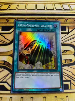 Yugioh Rustungs-Ninjitsu-Kunst Der Alchemie SHVA-DE027 Super Rare - Image 1