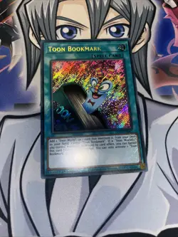 Toon Bookmark - BLCR-EN067 - Secret Rare - 1st Edition - YuGiOh - Image 1