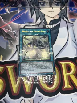 SDWD-EN042 Wishes for Eyes of Blue Secret Rare Sealed 1st Edition YuGiOh - Image 1