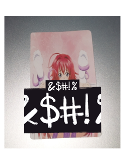 Highschool dxd Waifu Card - Image 1
