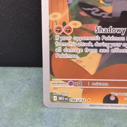 Marshadow Illustration Rare 146/132 Mega Evolution Pokemon TCG Near Mint Card - Image 4