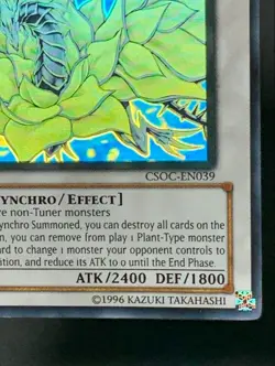 Black Rose Dragon CSOC-EN0039 Ghost Rare YuGiOh Card English - Image 5