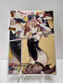 Kuroko Shirai Scientific Railgun Bunny Suit Goddess Story Anime Waifu ACG Card - Image 1