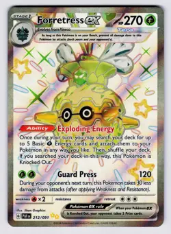Forretress ex [212/091] SV: Paldean Fates S Ultra Rare [Pokemon Card English] - Image 1