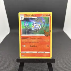 Chandelure 026/196 Halloween 2023 Trick or Trade Holo Rare Pokemon Card - Image 1