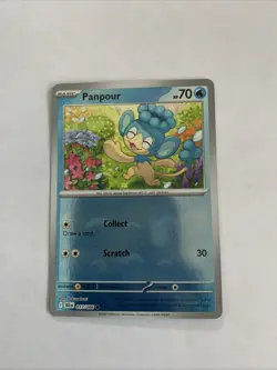 Panpour - 017/086 - Pokeball Holo - Black Bolt - Pokemon Card - NM/M - Image 1