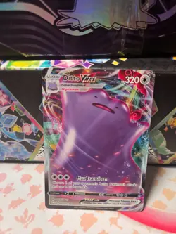 Ditto VMAX 051/072 Shining Fates Full Art Ultra Rare Holo Pokemon Card - Image 1