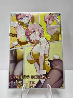 Ichika Nakano Quintuplets Bunny Suit Goddess Story Anime Waifu ACG Card - Image 1