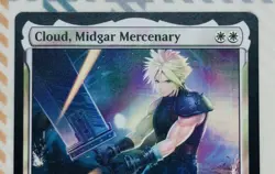 Cloud, Midgar Mercenary M0010 Regular Final Fantasy Magic the Gathering MTG - Image 2
