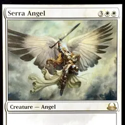 Serra Angel - Reg - MTG - Duel Decks: Divine vs Demonic - 10/62 - RARE ~ NM - Image 1