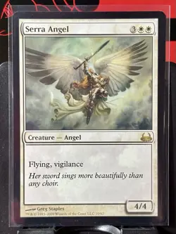 Serra Angel - Reg - MTG - Duel Decks: Divine vs Demonic - 10/62 - RARE ~ NM - Image 2