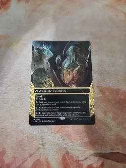 Plaza Of Heroes 0033 Borderless Edge Of Eternities MTG NM - Image 1