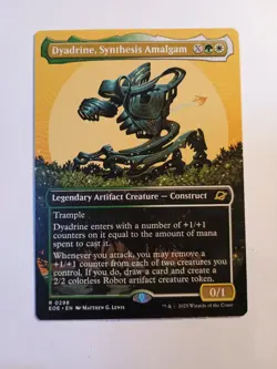Dyadrine Synthesis Amalgam Borderless 0298 Mtg Magic The Gathering Rare EOE NM - Image 1