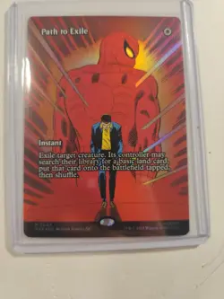 Mtg Path to Exile (Borderless) Marvel Universe Eternal-Legal FOIL - Image 1