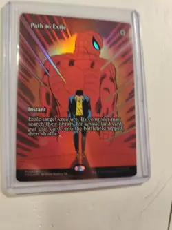 Mtg Path to Exile (Borderless) Marvel Universe Eternal-Legal FOIL - Image 2