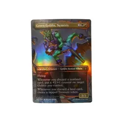 Green Goblin, Nemesis 23 (Borderless) Marvel's Spider-Man: Eternal-Legal MTG - Image 1