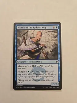 Mystic of the Hidden Way - Khans of Tarkir - LP - MTG Magic - Common - Creature - Image 1