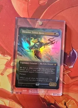 MTG Magic the Gathering Thrasios, Triton Hero (16/71) Special Guests FOIL - Image 1