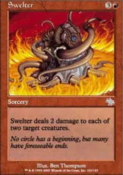 4x MTG Swelter - Foil, Light Play, English Judgment - Image 1