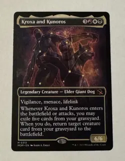 MTG Kroxa and Kunoros - March Of The Machine LP - Image 1