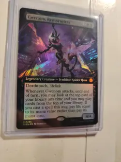 Mtg Gwenom, Remorseless Marvel's Spider-Man FOIL Magic The Gathering - Image 2