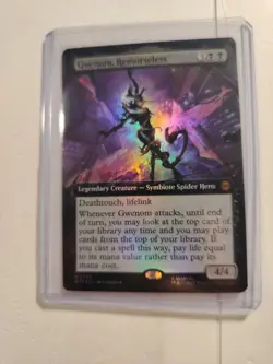 Mtg Gwenom, Remorseless Marvel's Spider-Man FOIL Magic The Gathering - Image 3