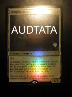 mtg magic Welcoming Vampire accueillante FOIL FRENCH vf fr innistrad midnight - Image 1