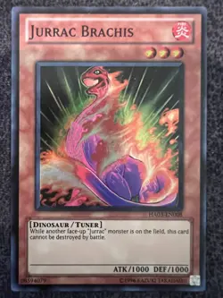 Yugioh Jurrac Brachis HA03-EN008 Super Rare Unlimited Edition NM - Image 1