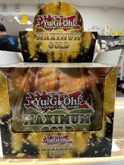 Yugioh - Maximum Gold 1st EDITION ENGLISH SEALED Box - Image 1