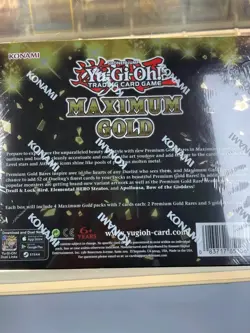 Yugioh - Maximum Gold 1st EDITION ENGLISH SEALED Box - Image 3