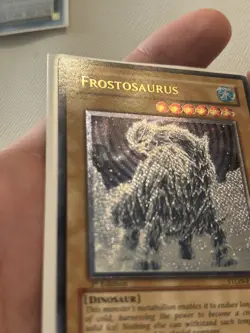 Yugioh Frostosaurus Ultimate Rare 1st Edition STON VLP - Image 4