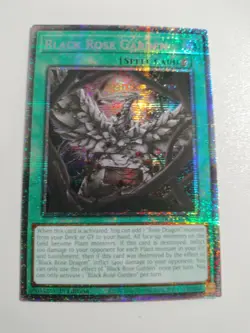 Yugioh! Black Rose Garden DOOD-EN055 STARLIGHT RARE On Hand! - Image 4