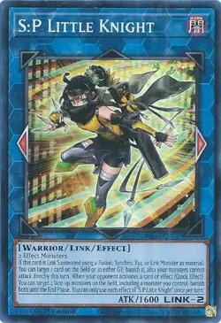 S:P Little Knight RA03-EN049 - Super Rare - Near Mint 1st Edition YuGiOh! TCG - Image 1