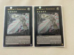 Yugioh 2x Artifact Durendal Ultimate Rare!! 1x First 1x Unlimited PRIO - Image 1