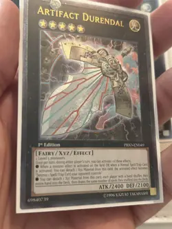 Yugioh 2x Artifact Durendal Ultimate Rare!! 1x First 1x Unlimited PRIO - Image 4