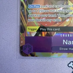 Nami PRB02-012 R ONE PIECE Card The Best 2 - ONE PIECE Card Game English Alt - Image 2