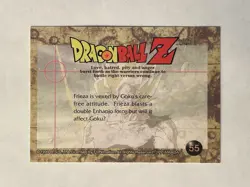Dragon Ball Z 1999 FUNimation JPP/Amada Card - #55 - Image 2