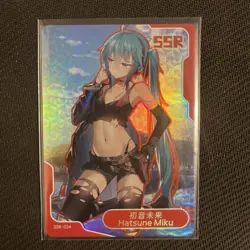 Hatsune Miku SSR-034 Senpai Goddess Haven Series 5 Story CCG Anime Card - Image 1