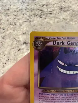 Dark Gengar 9/105 Holo Rare Pokemon TCG Card Neo Destiny LP/NM - Image 2