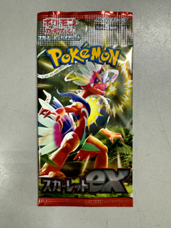 Set of 3 - Scarlet ex Booster Packs Japanese Pokemon Card - Sealed - Image 3