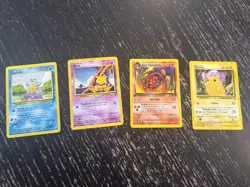 1st and 2nd Edition Pokemon Card Lot of 4 - Image 2