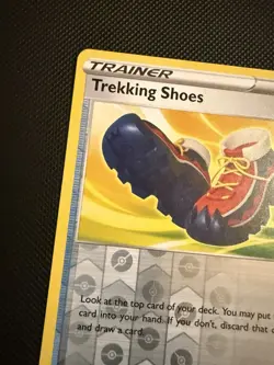 POKEMON TCG: TREKKING SHOES 156/189 ASTRAL RADIANCE REVERSE HOLO CARD NM - Image 4