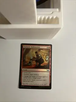 Untimely Malfunction Duskmourn Foil Card - Image 1